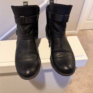 Kohl's Black Combat Boots